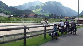 Lovell Summer Camp, on the approach to Gstaad, 8.5 miles into the ride